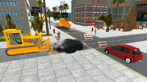 城市道路施工模拟器3D