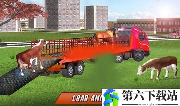 家畜运输卡车