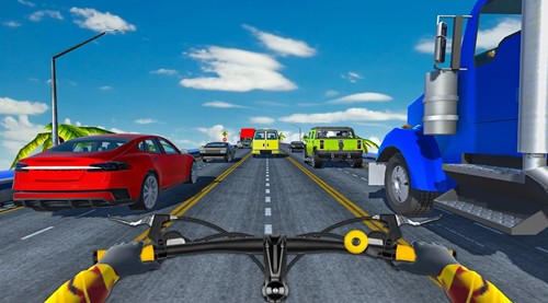 疯狂的交通自行车骑士3D手游下载